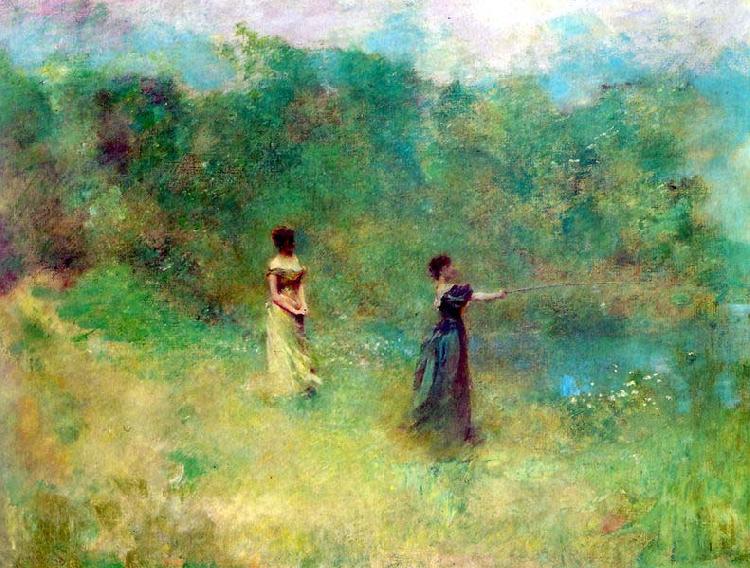 Thomas Dewing Summer France oil painting art